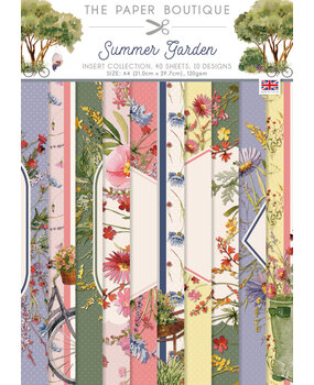 The Paper Boutique Summer Garden A4 Insert Collection (PB1932) (OUTLET)