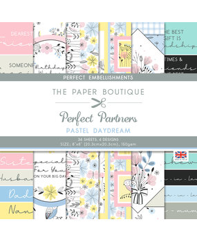 The Paper Boutique Perfect Partners Pastel Daydream 8x8 Inch Embellishments (PB1923) (OUTLET)
