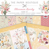 The Paper Boutique Bloomin Lovely 8x8 Inch Paper Kit (PB1765) (OUTLET)