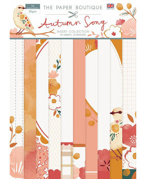 The Paper Boutique Autumn Song A4 Insert Collection (PB1465) (OUTLET)