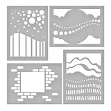 Stampendous! Dreamy Backdrop Stencils (STN-044) (OUTLET)