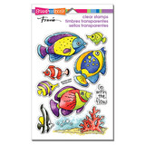 Stampendous! Go Fish Perfectly Clear Stamps (SSC2029) (OUTLET)