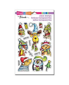 Stampendous! Winter Pals Perfectly Clear Stamps (SSC2019) (OUTLET)