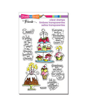 Stampendous! Sweets Perfectly Clear Stamps (SSC1435) (OUTLET)