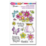 Stampendous! Pop Bouquet Perfectly Clear Stamps (SSC1377) (OUTLET)