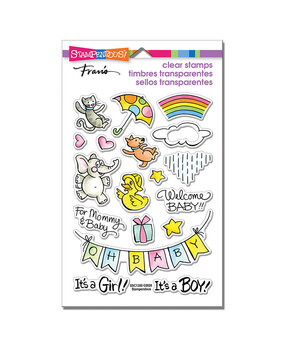 Stampendous! Baby Gift Perfectly Clear Stamps (SSC1350) (OUTLET)