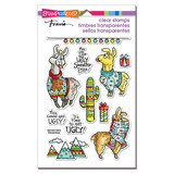 Stampendous! Llama Sweaters Perfectly Clear Stamps (SSC1325) (OUTLET)