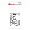 Stampendous! All the Sentiments Clear Stamp & Die Set (SDS-190) (OUTLET) Stampendous! All the Sentiments Clear Stamp & Die Set (SDS-190) (OUTLET)