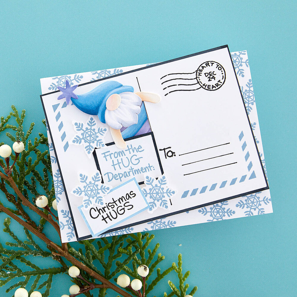 Stampendous! Gnome Hugs Cutting Dies (S6-213) (OUTLET)