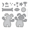 Stampendous! Puppy Hugs Cutting Dies (S5-589) (OUTLET)