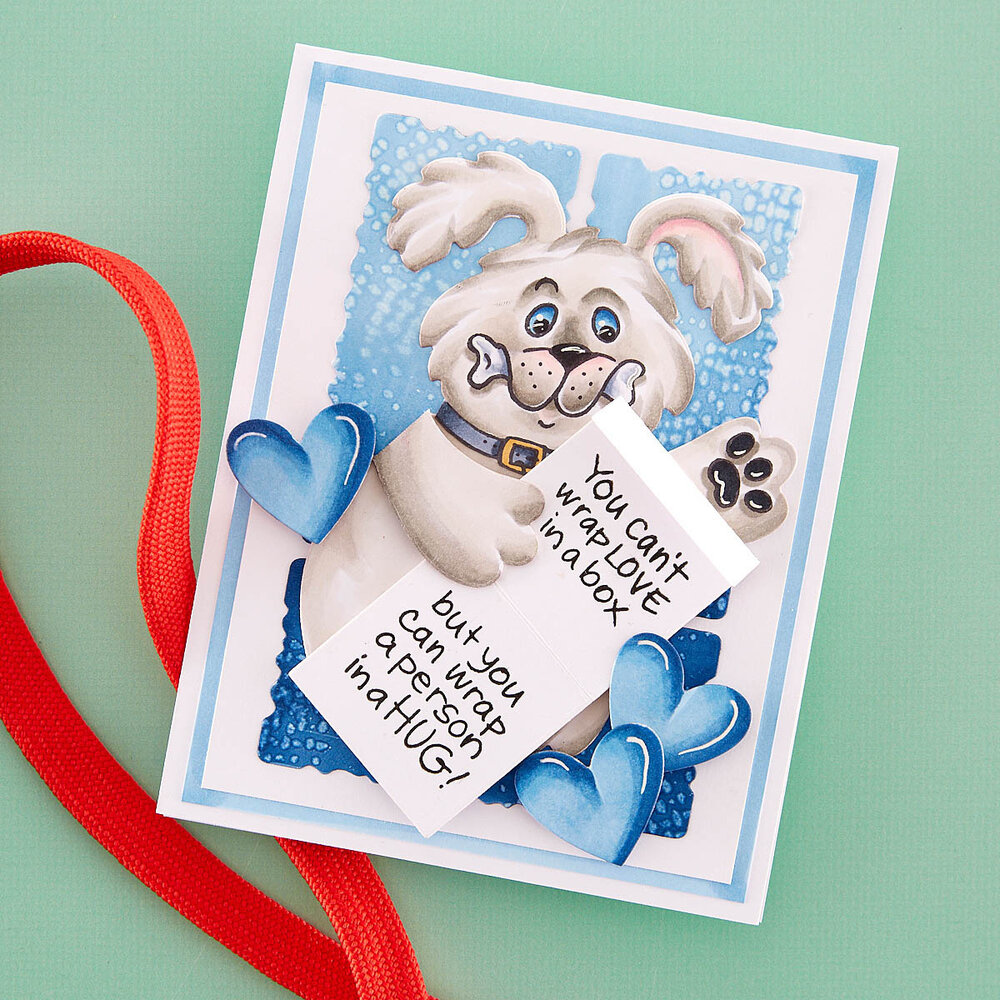 Stampendous! Puppy Hugs Cutting Dies (S5-589) (OUTLET)
