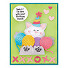 Stampendous! Kitty Hugs Cutting Dies (S5-587) (OUTLET)