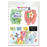 Stampendous! Quick Card Panels Floral Clusters (4pcs) (QC103) (OUTLET) Stampendous! Quick Card Panels Floral Clusters (4pcs) (QC103) (OUTLET)