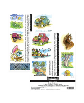 Stampendous! Quick Cards Great Outdoors (4pcs) (QC-005) (OUTLET) Stampendous! Quick Cards Great Outdoors (4pcs) (QC-005) (OUTLET)