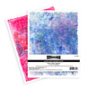 Stampendous! Quick Card Backgrounds Pink & Blue Splash (4pcs) (QC-002) (OUTLET)