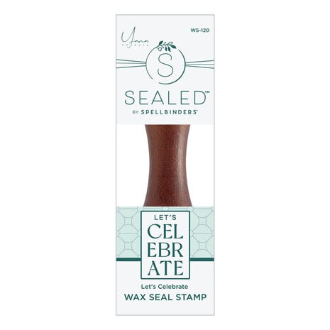 Spellbinders Let's Celebrate Wax Seal Stamp (WS-120) (OUTLET)