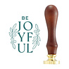 Spellbinders Be Joyful Wax Seal Stamp (WS-090) (OUTLET) Spellbinders Be Joyful Wax Seal Stamp (WS-090) (OUTLET)