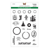 Spellbinders Hand Made Holidays Clear Stamps (STP-147) (OUTLET)