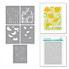 Spellbinders Coneflower Layered Stencil (STN-077) (OUTLET)