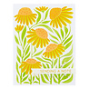 Spellbinders Coneflower Layered Stencil (STN-077) (OUTLET)