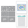 Spellbinders Layered Merry Christmas Foliage Stencils (STN-068) (OUTLET) Spellbinders Layered Merry Christmas Foliage Stencils (STN-068) (OUTLET)