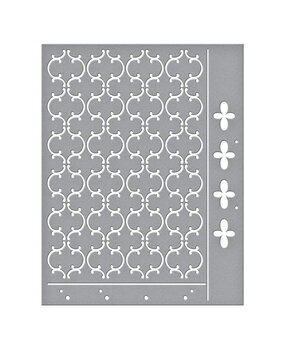 Spellbinders Venetian Wallpaper Stencil (STN-010) (OUTLET)