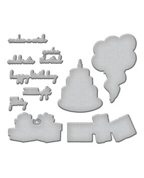 Spellbinders Birthday Party Etched Dies (S5-640) (OUTLET) Spellbinders Birthday Party Etched Dies (S5-640) (OUTLET)