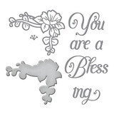 Spellbinders You are a Blessing Etched Dies (S5-514) (OUTLET)