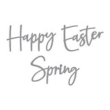 Spellbinders Expressions of Spring Sentiments Etched Dies (S2-313) (OUTLET)