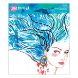 Spellbinders Tresses Art Stencils (2pcs) (JD-016) (OUTLET)