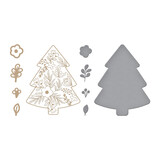 Spellbinders Blooming Tree Glimmer Hot Foil Plate & Die (GLP-350) (OUTLET)