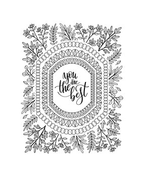 Spellbinders Mirrored Arch Nested Sprigs Press Plate (BP-112) (OUTLET)