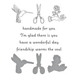 Spellbinders Handmade for You Icons Press Plate & Die Set (BP-044) (OUTLET)