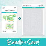 Spellbinders Layered Noel Foliage Stencil & Die Bundle (BD-0777) (OUTLET)