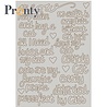 Pronty Crafts Chipboard Purrrfect Quotes A5 (492.001.045) (OUTLET)
