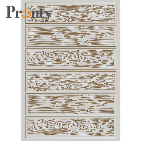 Pronty Crafts Grey Chipboard A5 Wood (492.001.043) (OUTLET)