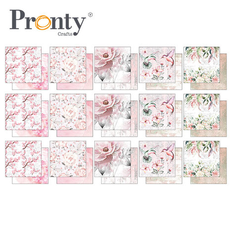 Pronty Crafts Romantica 21x21cm Deco Paper (471.201.008) (OUTLET)