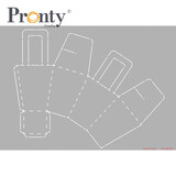 Pronty Crafts Beautiful Butterfly A4 Stencil Bags (470.806.049) (OUTLET)