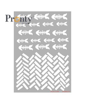 Pronty Crafts Stencil Purrrfect Fishbone A5 (470.806.019) (OUTLET) Pronty Crafts Stencil Purrrfect Fishbone A5 (470.806.019) (OUTLET)