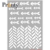 Pronty Crafts Stencil Purrrfect Fishbone A5 (470.806.019) (OUTLET)