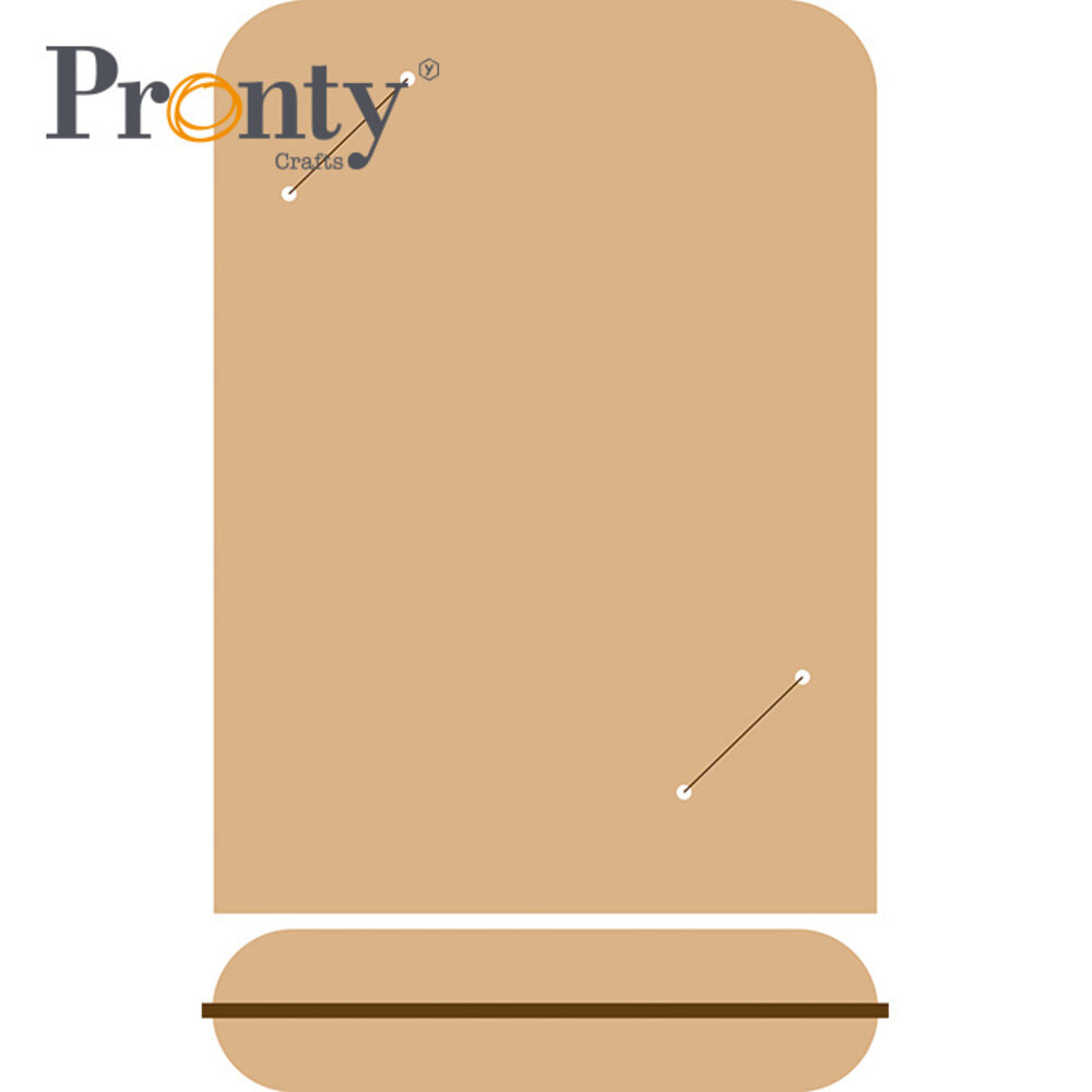 Pronty Crafts MDF Photoframe w/ Elastic 3mm (460.483.026) (OUTLET)