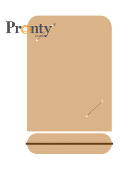 Pronty Crafts MDF Photoframe w/ Elastic 3mm (460.483.026) (OUTLET)
