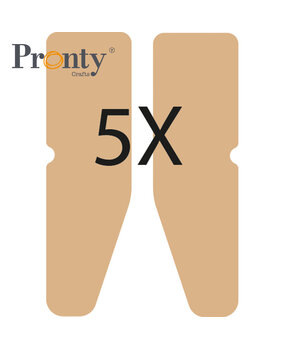 Pronty Crafts MDF Pinchers 18mm (5pcs) (460.483.025) (OUTLET)
