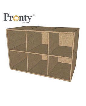 Pronty Crafts MDF Organizer Basic Box Mini Drawer (460.483.015) (OUTLET)