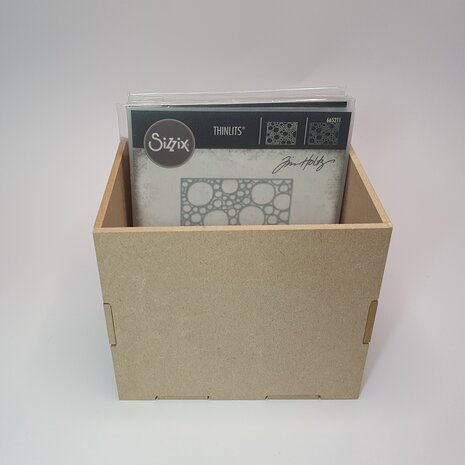 Pronty Crafts MDF Organizer Half Box (460.483.012) (OUTLET)