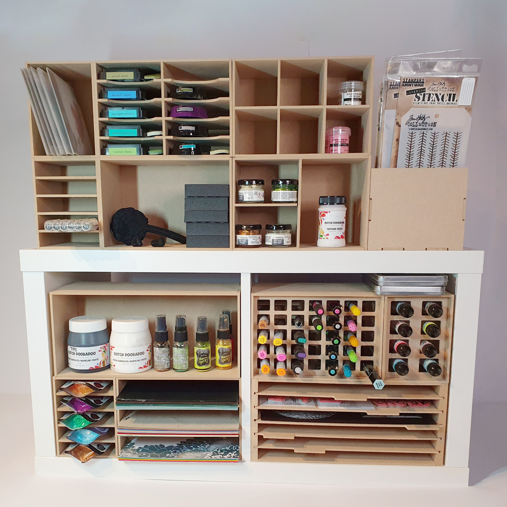 Pronty Crafts MDF Organizer Basic Box (460.483.010) (OUTLET)