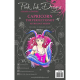 Pink Ink Designs Capricorn "The Perfectionist" A5 Clear Stamps (PI240) (OUTLET)