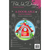 Pink Ink Designs A-Door-Able A5 Clear Stamps (PI210) (OUTLET)
