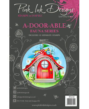 Pink Ink Designs A-Door-Able A5 Clear Stamps (PI210) (OUTLET)