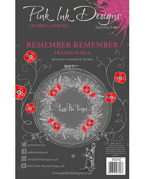 Pink Ink Designs Remember Remember A5 Clear Stamps (PI192) (OUTLET)